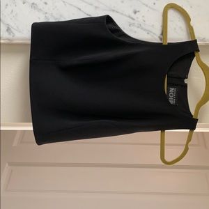 Sachin and Babi slightly crop top sleeveless top